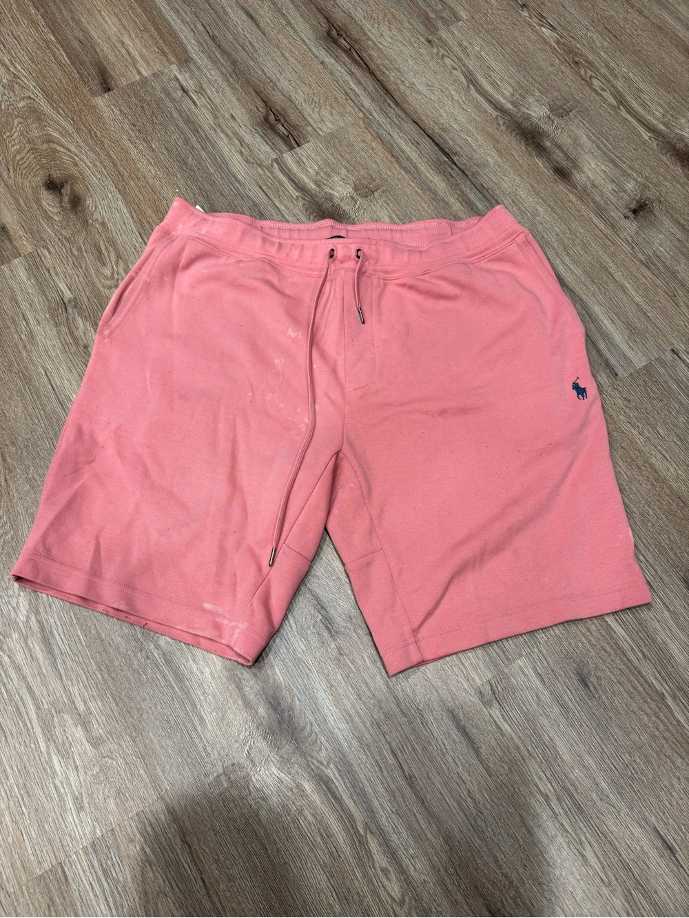 Polo by Ralph Lauren Pink Men’s Flat Front Sweat Shorts